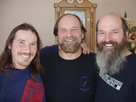 Photo of Rob, Al and Wayne, 2005