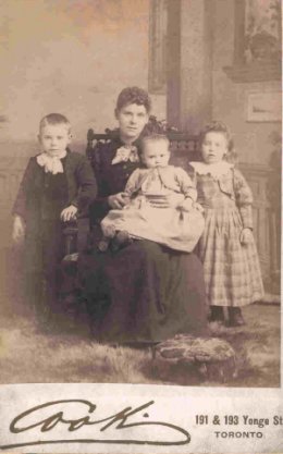 Photo of Susan with children